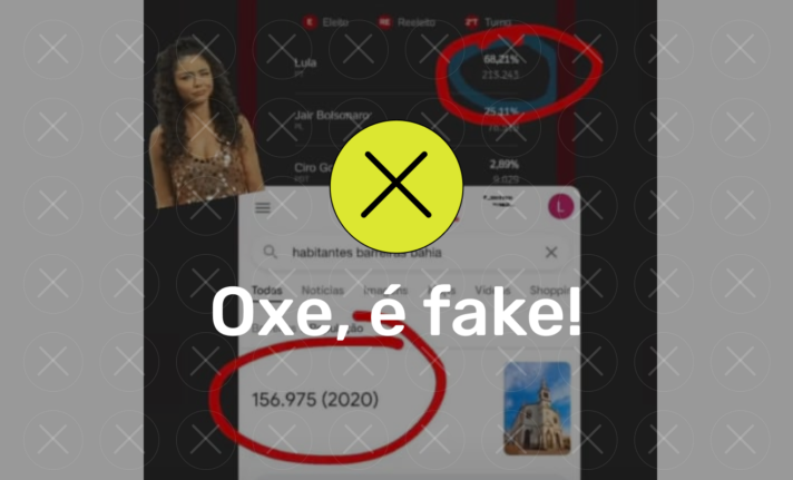 Fake Lula Barreiras Bahia - screenshot - É fake