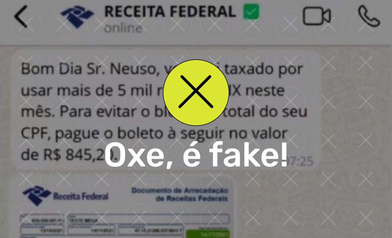 Receita Federal não envia boleto